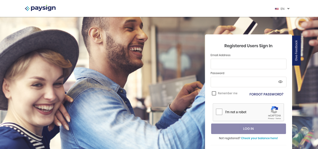 Paysign Login