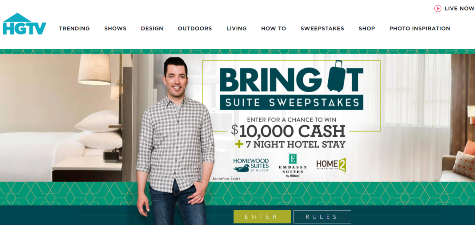 bring it suite sweepstakes