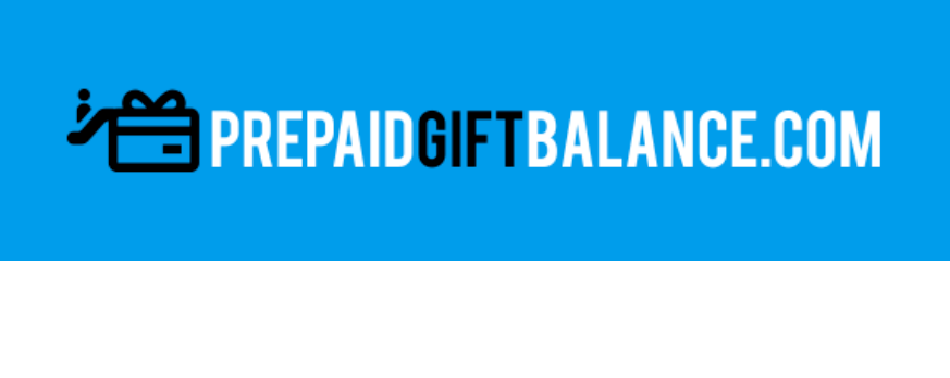 Prepaid Gift Balance Login Page